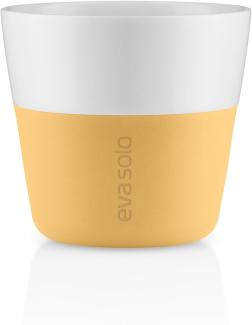 Eva Solo Lungo-Becher Golden Sand, 2er Set, Kaffeebecher, Porzellan / Silikon, 230 ml, 501124