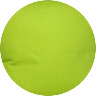 Kissenhülle rund ca. 80 cm apfelgrün beties "Farbenspiel"