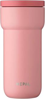 Mepal 'Thermo-Range Ellipse' Thermobecher, Edelstahl, nordic pink, 375 ml