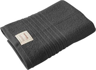 Bio Baumwolle Handtücher - alle Größen & Trendfarben Duschtuch, 70x140 cm, anthrazit