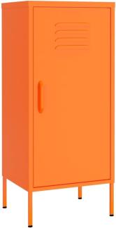 Lagerschrank Orange 42,5x35x101,5 cm Stahl