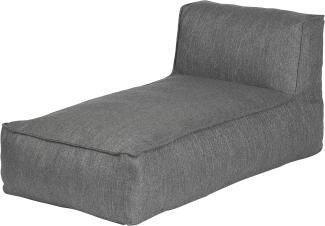 Outdoor Chaiselongue GROW Relax-Sofa Unit 4 (coal ohne Schutzhülle ohne Bodenplatte)