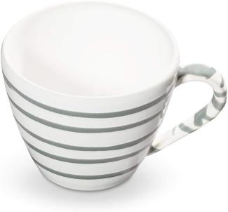 Gmundner Keramik Graugeflammt, Cappuccino Tasse 0,16 Liter