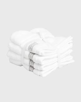 Gant Home Seifentuch Set Gesichtstücher Premium Towel White (30x30cm) (4-teilig)852007201-110
