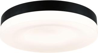 Paulmann 96778 LED Deckenleuchte Amalie 28cm Schwarz matt 2700K 3-Step-Dim