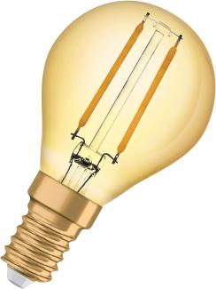 Osram LED-Lampe Vintage 1906 Mini-ball 2,5W/824 (22W) Gold E14