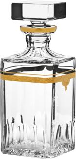 Whisky Karaffe Kristallglas Sanssouci hell (25 cm)