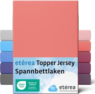etérea Jersey Topper Spannbettlaken Spannbetttuch Terra 140x200 - 160x200 cm