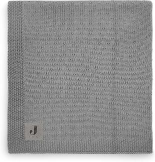 Jollein Bliss Knit Bettdecke Storm Grey 100 x 150 cm