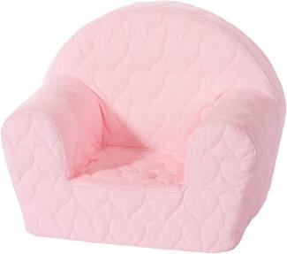 Knorr Toys Kindersessel 'Cosy heart' rose