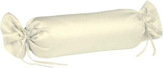 Fleuresse Interlock-Jersey-Kissenbezug uni colours,Größe 40x15 cm, Farbe creme 2610