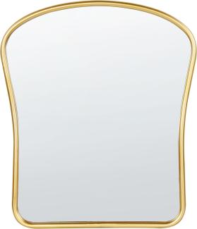 Wandspiegel gold Metall 45 x 52 cm NOTH