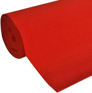 vidaXL Roter Teppich 1x5 m Extra Schwer 400 g/m²