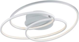 LED Deckenlampe, Ring Design, Switch Dimmer, L 60 cm, GALE