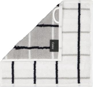 Cawö Handtücher Noblesse Square Karo 1079 | Seiflappen 30x30 cm | weiss