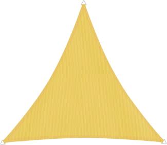 Windhager Sonnensegel Cannes Dreieck, 5x5x5m, gelb