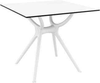 Tisch Air 80 cm (Farbe: weiß)