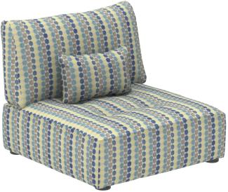 Amazon Marke - Alkove Elvas - Modulares Sofa, 1-Sitzer-Modul mit Stauraum und extra Kissen, 93 x 100 cm, Punkte