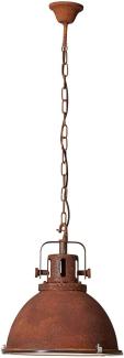 Brilliant Leuchten No. 23772-55 Pendelleuchte Jesper E27 1-flammig rostfarbend 38 cm