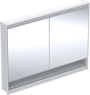 Geberit ONE Spiegelschrank mit ComfortLight, 2 Türen, Unterputzmontage, mit Nische, 120x90x15cm, 505.825.00, Farbe: weiss / Aluminium pulverbeschichtet - 505.825.00.2