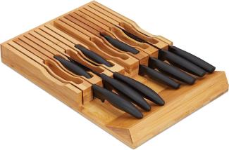 Messerorganizer Bambus für 17 Messer 10028835