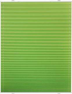 Lichtblick Plissee Haftfix, ohne Bohren, grün, 130 x 90 x 4 cm