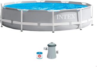 Intex 'Prism Frame 305 x 76 cm' Pool, 4485 Liter, kreisförmig