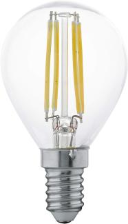 Eglo 110018 LED Filament Leuchtmittel E14 4W klar L:7. 7cm Ø:4. 5cm 2700K
