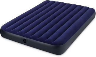 Intex Classic Downy Luftbett - Queen - 152 x 203 x 22 cm - Blau