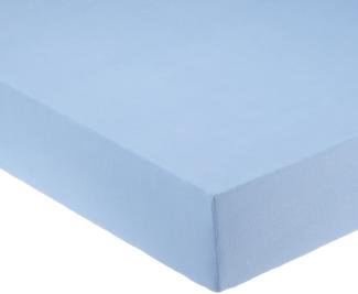 Pinolino Spannbettlaken Jersey hellblau,60x120/70x140cm
