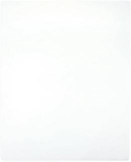 Spannbettlaken Jersey Weiß 100x200 cm Baumwolle