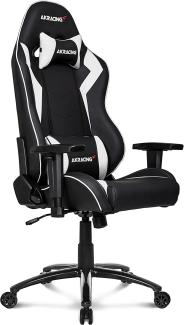 AKRacing Chair Core SX Gaming Stuhl, PU-Kunstleder, Schwarz/Weiß, 5 Jahre Herstellergarantie
