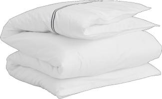 GANT Bettdeckenbezug Bettwäsche Sateen Stitch White 135 x 200 cm