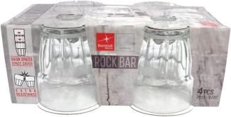 Bormioli Rocco Rock Bar Glas, 4 Stück, 4 Stück