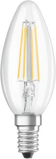 Osram LED-Lampe STAR+ Candle Filament 4W/827 (40W) Clear 3-step Dimmable E14