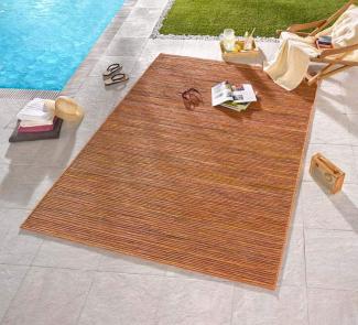 Outdoorteppich Lotus Terra Orange - 120x170x0,7cm