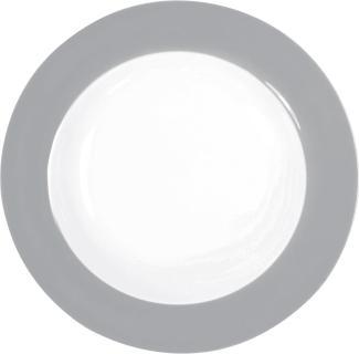 Kahla Pronto Colore Suppenteller 22 cm Mint-Grau