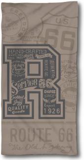 SkyBrands Strandlaken Route 66 75x150 cm