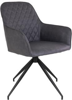 Harbo Esszimmerstuhl grau schwarz Stuhl Stühle Esszimmer Küche Küchenstühle