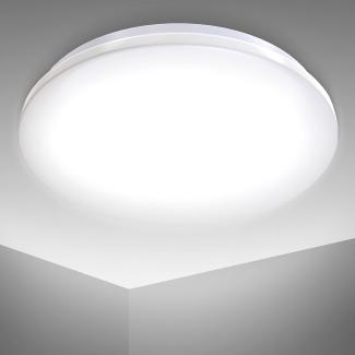 Deckenlampe LED 12W Bad-Lampen IP44 Badezimmer-Leuchte 4000K Deckenleuchte 230V