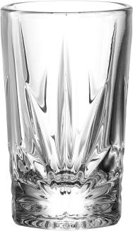 Leonardo Stamper Capri, Shotglas, Schnapsglas, Kalk-Natron-Glas, Klar, 70 ml, 022770