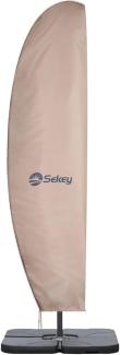 Sekey® Schutzhülle für Ampelschirm/Sonnenschirm,Abdeckhauben für Sonnenschirm, 100% Polyester