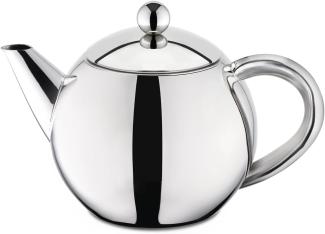 Edelstahl Teekanne 1 Liter mit Teefilter 17011