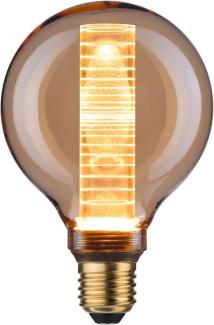 Paulmann Inner Glow Edition LED Globe Innenkolben Ringmuster E27 230V 200lm 4W 1800K Gold #28603