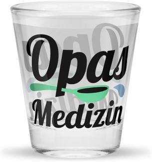 Schnapsglas Opas Medizin 6cl