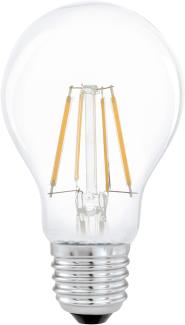Eglo 110001 LED Filament Leuchtmittel E27 4W L:10. 5cm Ø:6cm 2700K