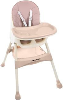 Kruzzel Baby feeding chair with adjustable 5-point safety belts