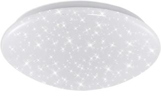 Briloner LED Wand- und Deckenleuchte weiß chrom