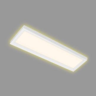 BRILONER LED Deckenleuchte mit Hintergrundbeleuchtungseffekt und Aufsatzrahmen 7365-016