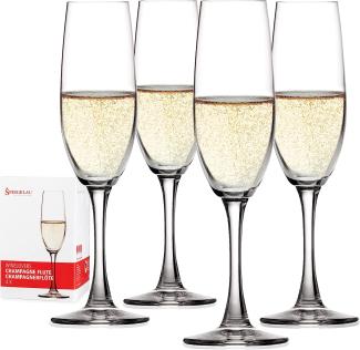 Spiegelau Winelovers Champagnerkelch, 4er Set, Proseccokelch, Champagnerkelch, Sektglas, Proseccoglas, Champagnerglas, Kristallglas, 190 ml, 4090187